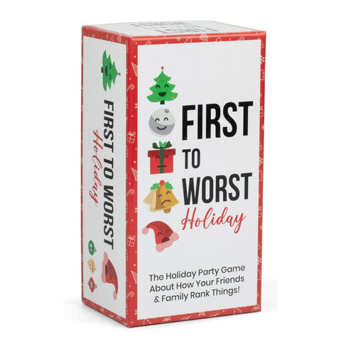 Dyce Games First to Worst - Holiday Edition Game