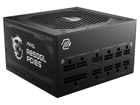 MSI MAG A850GL PCIE5 850W 80+ Gold ATX 3.0 Power Supply