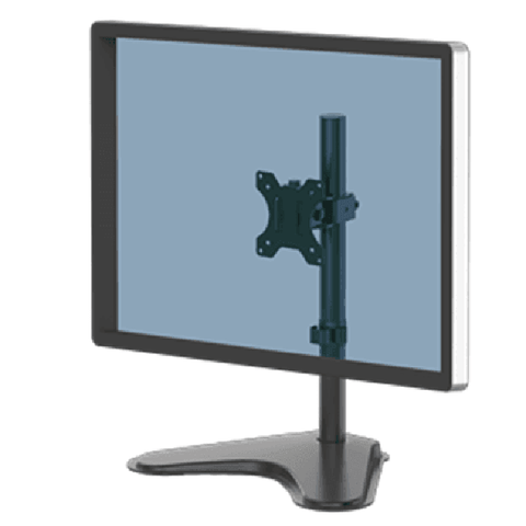 Fellowes Professional Series Freestanding Single Monitor Arm (Black)