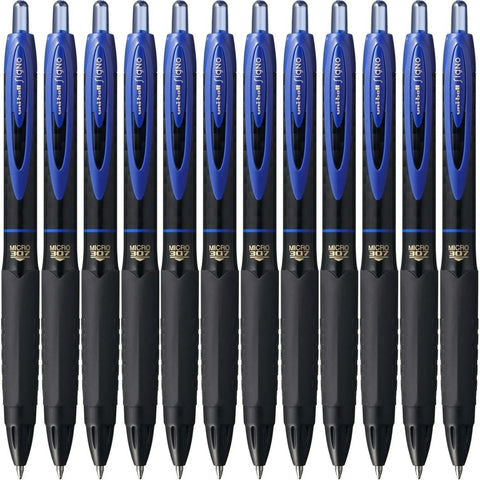 Uni-Ball UMN307 Signo Gel Ink Rollerball Pen 0.5mm x12