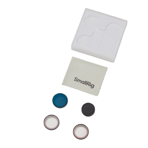 SmallRig 1/2 Black Diffusion & 1/4 Black Diffusion & ND8-CPL Polarizing Filter Kit for DJI Osmo Nano 5789