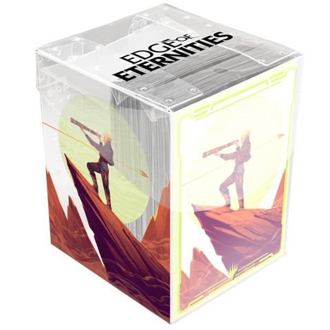 Ultra Pro: UP38855 Edge of Eternities 100ct Deck Protector Sleeves Clear Box Character Mythic MtG