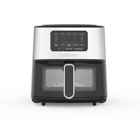 Cuisinart AirView 5.6L Air Fryer 1800W 5 Functions Viewing Window in Silver