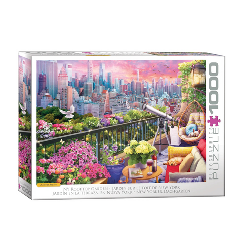 Eurographics 1000pc Ny Rooftop Gardens Puzzle