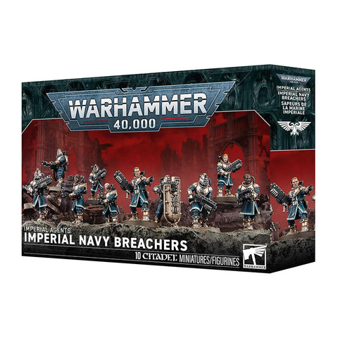 Games Workshop Warhammer 40K Imperial Agents Imperial Navy Breachers