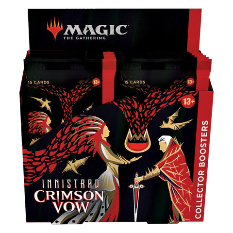 Wizards Of The Coast Magic Innistrad Crimson Vow Collector Booster Box MTG