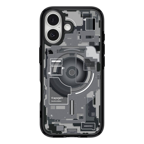 Spigen Apple iPhone 17 Ultra Hybrid Zero One (MagFit) Case (Zero One Black)