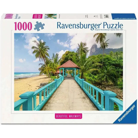Ravensburger 1000pc Colorful Bridge in Malaysia Puzzle