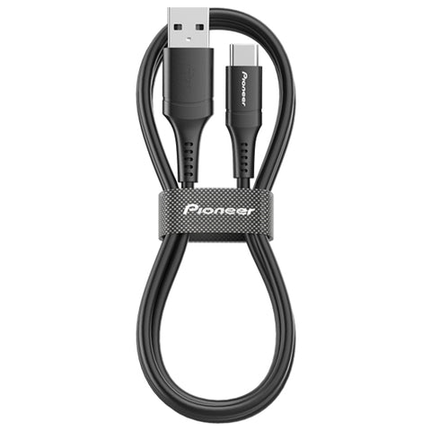 Pioneer USB-C Braided Cable 1m - USB-A to USB-C Charging Data Cable