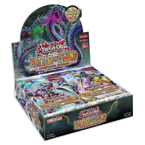 Konami YuGiOh! Battles of Legend: Monstrous Revenge Booster Box