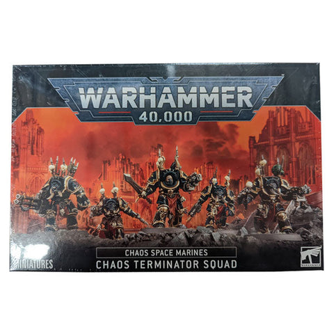 Games Workshop Warhammer 40K Chaos Space Marines Terminator Squad