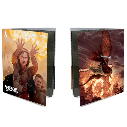 Ultra Pro: UP18601 D&D Class Folio with Stickers Sorcerer Dungeons & Dragons