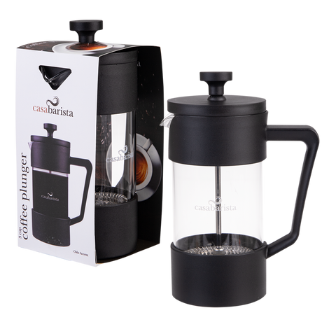 Casabarista Oslo Coffee Plunger - 3 Cup 350ml Black