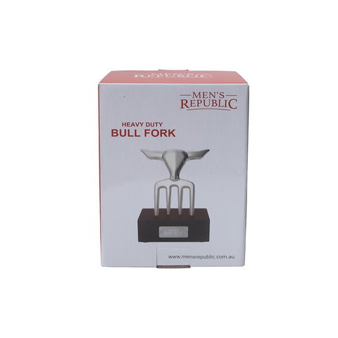 Men’s Republic Heavy Duty Bull Fork for Carving and Serving Meat - Black