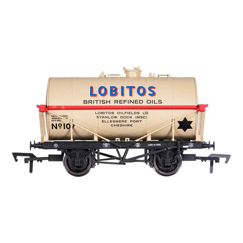 Dapol OO 14T Tank Class A Lobitos (Blue/ Red Shade) Stone 107