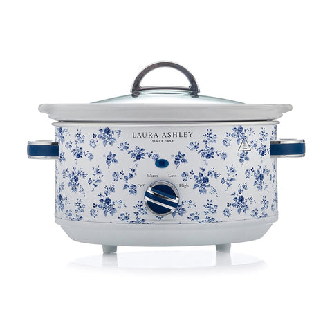 Laura Ashley VQ Slow Cooker Non-Stick 3.5L (China Rose)