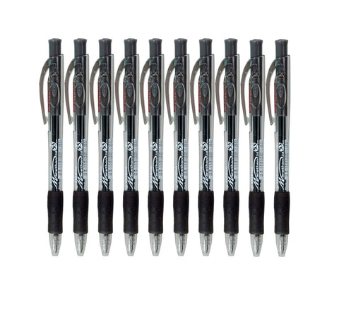 Stabilo Marathon 318 Ballpoint Pen Medium (Black) [Box 10]