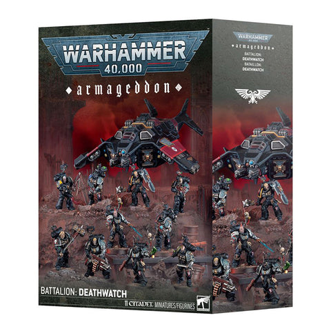 Games Workshop Warhammer 40K Armageddon Battalion Deathwatch