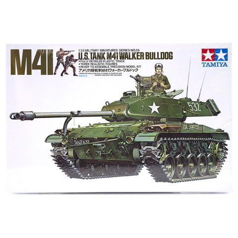 Tamiya 1/35 U.S. M41 Walker Bulldog Tank Scaled Plastic Model Kit