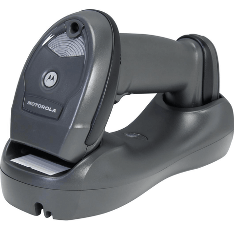 Zebra Motorola TRBU0100ZAR LI4278 USB Cordless Barcode Scanner + Cradle 1D Linear Imager