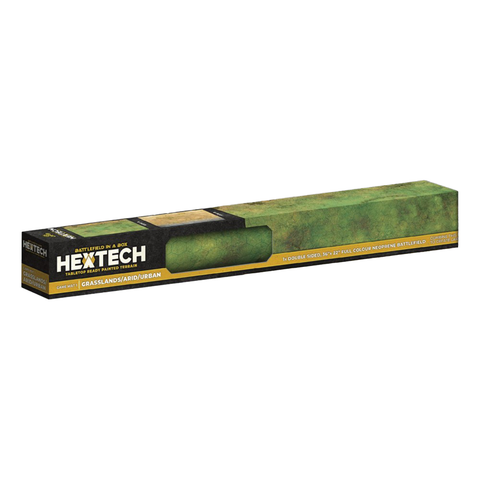 Gale Force Nine Hextech Terrain: Gaming Mat - Grasslands/Arid/Urban