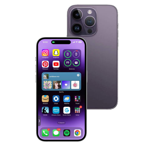 Apple iPhone 14 Pro 128GB (Deep Purple) [~Refurbished: Excellent]