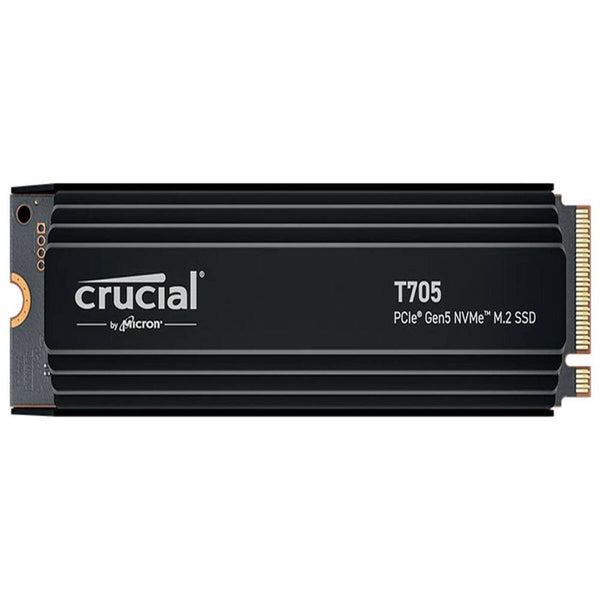 Crucial T705 1TB PCIe Gen5 NVMe M.2 SSD with Heatsink - JB Hi-Fi