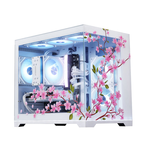 Aftershock Cherry Blossom | RTX 5060 OC 8GB | Ryzen 5 7500F | Desktop Gaming PC