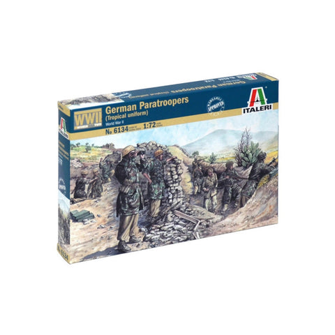Italeri 1/72 WWII German Paratroopers Tropical Uniform
