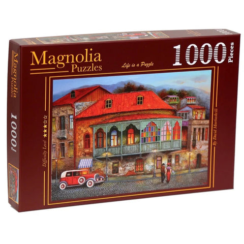 Magnolia 1000-Pieces The Street of Old Tbilisi David Martiashvili Puzzle