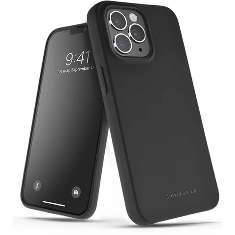 Roar Soft TPU [Space] Case,  iPh-12 / 12 Pro-Black - Black | iPhone 11 Pro