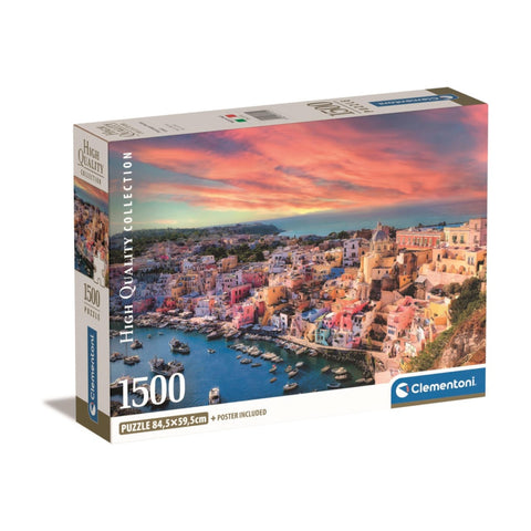 Clementoni Picturesque Procida 1500 Piece Puzzle