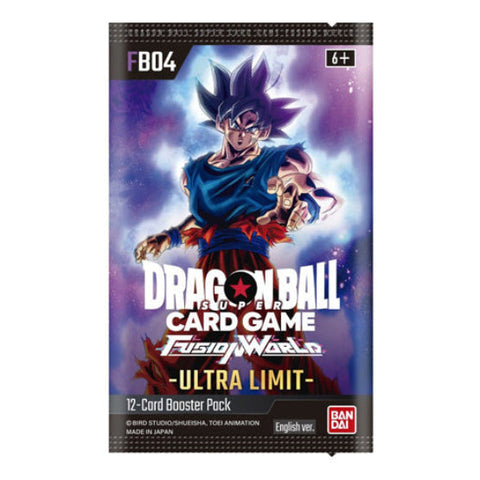 Bandai Dragon Ball Super Card Fusion World Ultra Limit Booster Box FB04