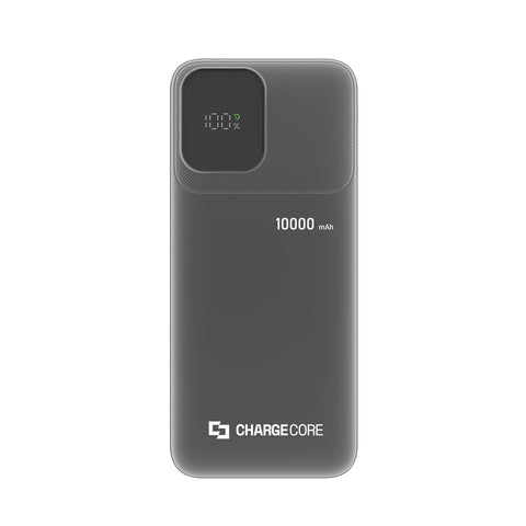 ChargeCore LiFePO4 Power Bank – 10000mAh 20W Fast Charge (Black)
