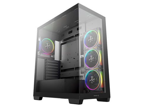 DeepCool CG580 4F Panoramic ATX Mid-Tower Case (Black)