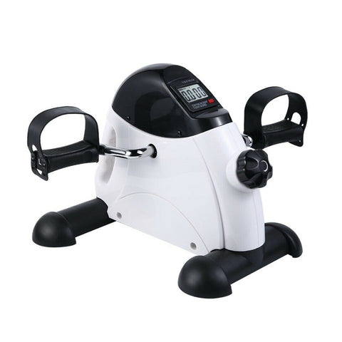 Hacienda Portable Pedal Exerciser with LCD Monitor Tracking (Black & White)