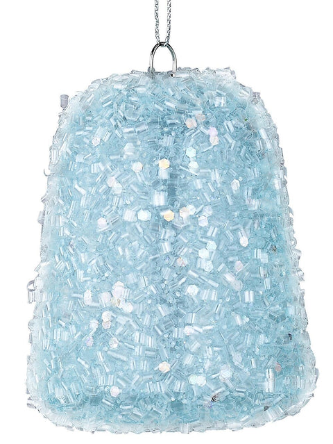 Christmas Warehouse - DECRH117 Pastel Blue Sugar Gummy Shaped Whimsical Ornament | 80mm Pastel Blue