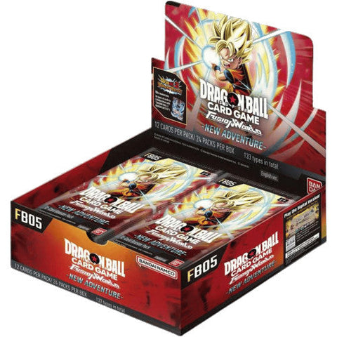 Bandai Dragon Ball Super Card Game: Fusion World New Adventure Booster Box FB05