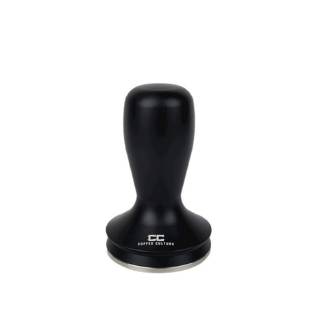 Coffee Culture Stainless Steel Coffee Tamper 53mm Flat Base (Matte Black)