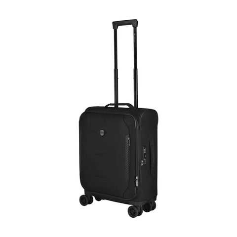 Victorinox Crosslight Global Carry On 55cm Suitcase Black Travel Sentry Lock