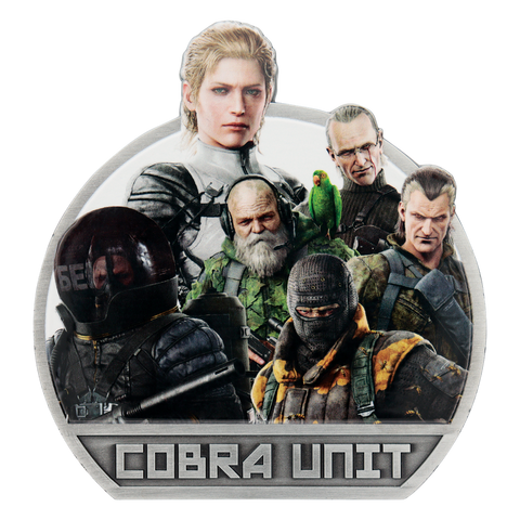 Fanattik Limited Edition Metal Gear Solid Delta Cobra Unit Medallion