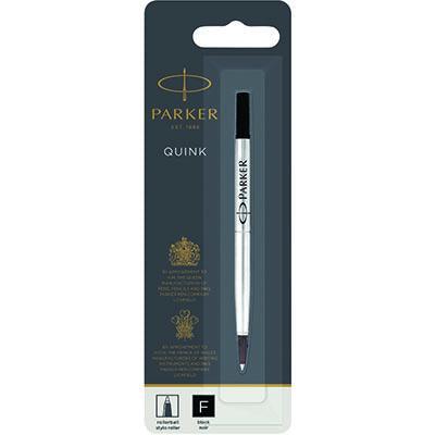 Parker Quink Pen Refill Rollerball Fine Nib Black