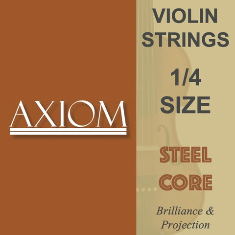 AXIOM Violin String Set - 1/4 Size