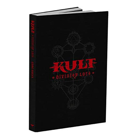 Modiphius Entertainment KULT: Divinity Lost - Core Rules [Black Edition]