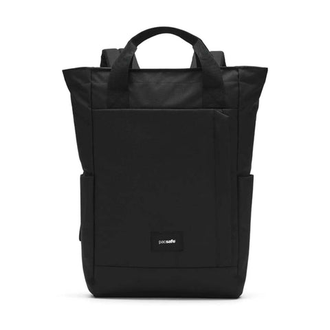 Pacsafe GO Anti-Theft RFID Blocking 16" Laptop Convertible Totepack Jet Black