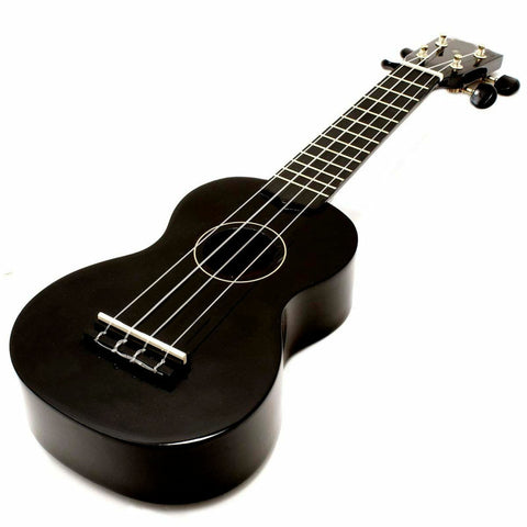 AXIOM Spectrum Soprano Beginner Ukulele Starter Kit (Black)