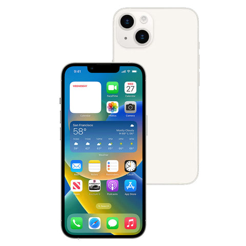 Apple iPhone 14 128GB (Starlight) [~Refurbished: As new]