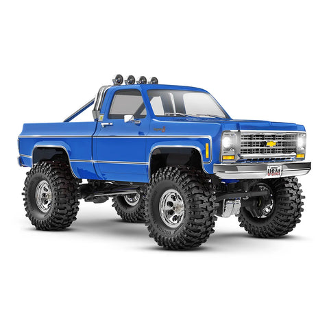 Traxxas TRX-4M Chevrolet K10 High Trail RC Rock Crawler Electric 1/18 Scale RTR (Blue)
