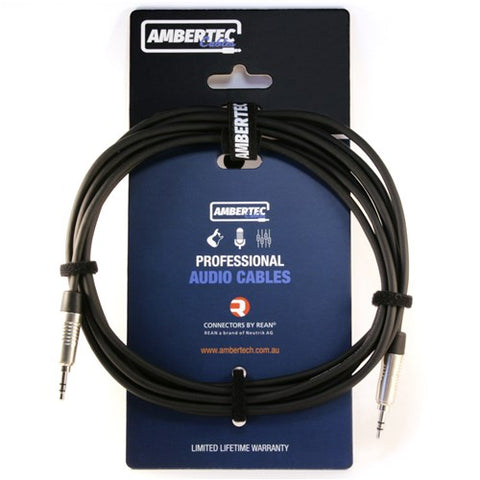 Ambertec Cables 3.5mm REAN TRS lead 3m
