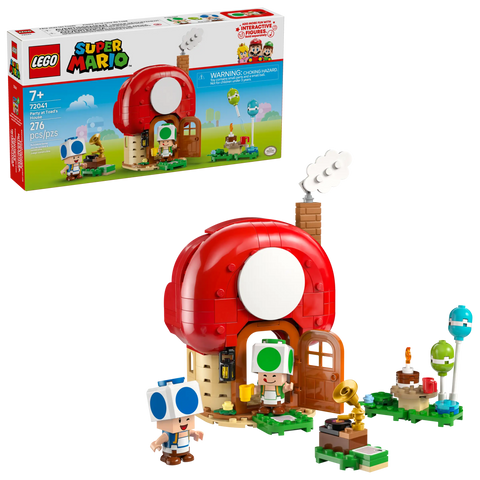 Lego Super Mario - Party At Toad's House